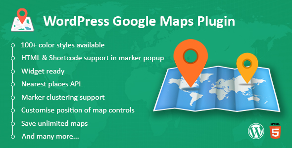 WordPress Google Maps Plugin WPBakery Responsive Google Maps Addon 2 